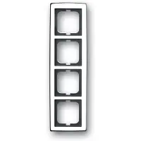 Busch Jaeger Rahmen 4-fach 1724-80G 2CKA001754A4329