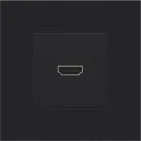 Niko 161-69416 Abdeckung mit HDMI zu Schrauben Verbindung black coated 16169416