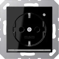 JUNG A1520-OSWLNW SCHUKO-Steckdose mit LED-Licht
