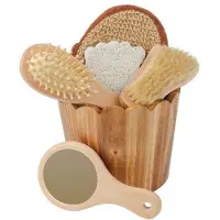 Croll & Denecke Wellness Geschenkset 6-teilig im hellen Sauna Holzbottich 1 St