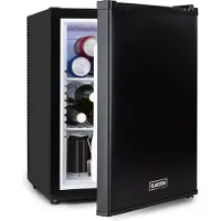 Klarstein Mini Kühlschrank für Zimmer, 40L Mini-Kühlschrank für Getränke & Kosmetik, Kleine Minibar, Kühlschrank Klein & Leise, Verstellbare Ablagen, Kleiner Skincare Kühlschrank 5-15°C