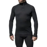 Woolpower Langarmshirt Zip Turtleneck Protection Lite Unisex Anthracite-XL