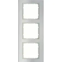 Berker 10133904, Aluminium, Weiß, Aluminium, Schraubenlos, , Matte, 1 Stück(e)
