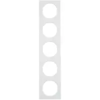 Berker 10152289, Weiß, Schraubenlos, , Glänzend, 1 Stück(e)