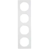 Berker 10142289, Weiß, Glänzend, Schraubenlos, , 1 Stück(e)