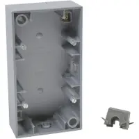 Berker 10429939 Aufputz-Gehäuse 2fach Q.3 alu samt lack