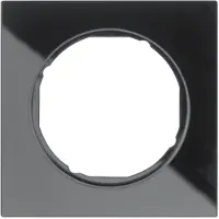 Berker Hager 10112216 - Schwarz - Glas - 81,2 mm - 81,2 mm - 10 Stück(e)