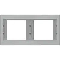 Hager 13637004, Edelstahl, Edelstahl, 158 mm, 80,5 mm, 2 Stück(e)