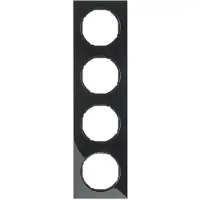 Berker 10142245, Schwarz, Thermoplast, Schraubenlos, , Glänzend, R.3