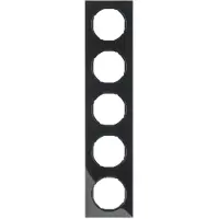 Berker 10152245, Schwarz, Thermoplast, Schraubenlos, , Glänzend, R.3