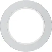 Berker 10112074, Aluminium, Weiß, Aluminium, Schraubenlos, , Glänzend, R.Classic