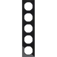 Berker 10152216, Schwarz, Glas, Schraubenlos, , R.3, IP20