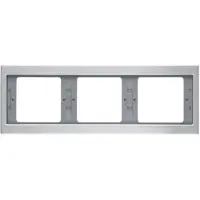 Berker 13737003 - Metallisch - Aluminium - Schraubenlos - - Matte - 2 Stück(e)