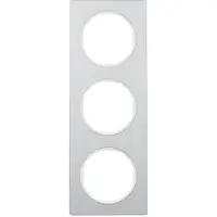 Berker 10132274, Aluminium, Weiß, Aluminium, Schraubenlos, , Glänzend, R.3