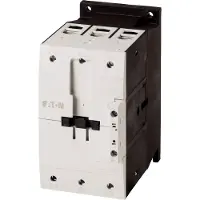 Eaton Power Quality Eaton 239555 Leistungsschütz, 3-polig, 380 V 400 V 55 kW, RDC 24: 24 - 27 V DC, Gleichstrombetätigung, Schraubklemmen DILM115(RDC24)