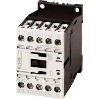 Eaton 276978 Leistungsschütz, 4 -polig, Wechselstrombetätigung, AC-1: 22 A, 230 V 50/60 Hz, Schraubklemmen DILMP20(230V50/60HZ)