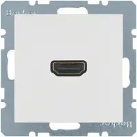 Hager 3315438989, HDMI, Weiß, 10 Stück(e)