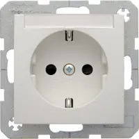 Berker 47498989, Typ F, Weiß, Duroplast, IP20, 250 V, 16 A