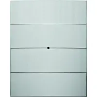 Berker Tastsensor 4fach Komfort B.IQ Alu, Knopf, Aluminium, Aluminium, Komfort B.IQ Glas, IP20, 88,5 mm