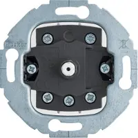 Berker 389303, Knopf, Schwarz, Grau, Duroplast, Serie 1930/Glas/R.classic, 2P, IP20