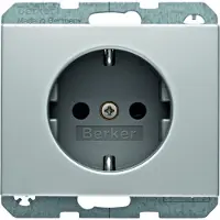 Berker 41357003 SCHUKO-Steckdose K.5 Alu