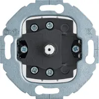 Berker 387503, Wippschalter, Duroplast, Schwarz, Grau, IP20, 250 V, 71 mm