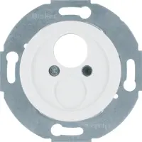 Berker 450820, Silber, Weiß, Metall, Kunststoff
