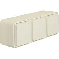 Berker 47733512 Steckd. SCHUKO 3f. waager. AP