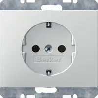 Berker 41157009, Typ F, Weiß, 250 V, 16 A, 50/60 Hz