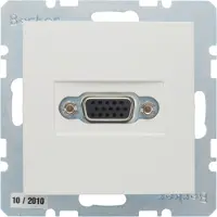 Berker 3315408989, VGA, Weiß