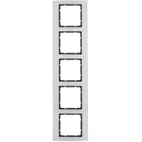 Berker 10153004, Aluminium, Anthrazit, Aluminium, Schraubenlos, , Matte, 1 Stück(e)