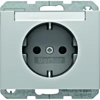 Berker Steckdose SCHUKO 47397003 alu