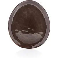 Serax Essteller Pure Tableware by Pascale Naessens Black Dark Grey L 27,5 x 23 cm