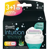 Wilkinson Intuition Sensitive Care, Rasierklingen 4 x 10 Stück