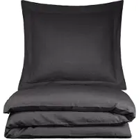Passion for Linen KissenbezügePassion for Linen Remy Cloudy Grey Gewaschenes Leinen-80 x 80 cm