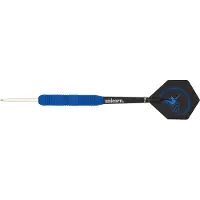 Unicorn Core Plus Rubberised Blue Steel Darts, 23 Gr. / Inhalt 1 Stück
