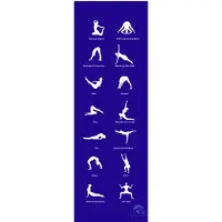 Trendy Sport Yogamat Home 180x60x0,5cm Blau