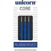 Unicorn Core Plus Rubberised Blue Steel Darts, 25 Gr. / Inhalt 1 Stück