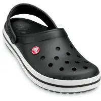 Crocs Clog Crocband Black-Schuhgröße 45 - 46