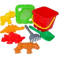 Cavallino Toys 35493 Bucket-fortress + sand accessories