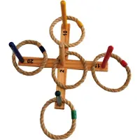 Schildkrot-Puppen - Ringwurfspiel beige