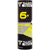 Talbot Torro Talbot-Torro Badmintonball Tech 450, Premium Nylonfederball, 6er Dose