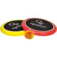Schildkroet OGOSPORT Set, 2 Ogo Softdiscs (rot+ gelb) +1 OGO Ball