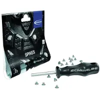 Schwalbe Spikewerkzeug mit 50 Ersatzspikes.