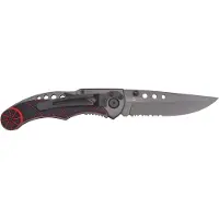 Homeij Hochwertiges Klappmesser Lionlock RVS Schwarz