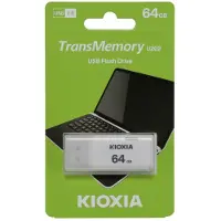 KIOXIA - ENTERPRISE SSD TransMemory U202 - USB-Flash-Laufwerk - 64 GB - USB 2.0 - weiß