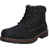 Rieker Schnürboots Herren Kunstleder Schwarz Größe: 41
