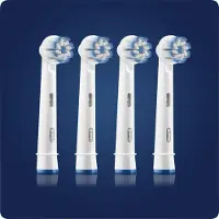 Oral-B Sensi Ultrathin, 4 Stück(e), Weiß, Deutschland, alle elektrische tandenborstels, behalve Pulsonic, 22 g, 18 mm
