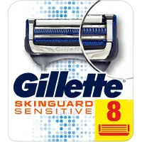 Gillette Skinguard Klingen für Männer, für empfindliche Haut, Packung mit 8 Klingen