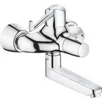 GROHE 34020001 THM-WT-Batterie Grohtherm Special 34020_1 Wandmont. Armhebelbetät. chrom